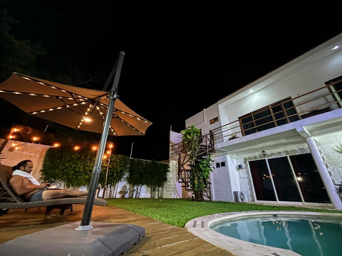 Casa Piedro Lägenhet Puerto Morelos Exteriör bild